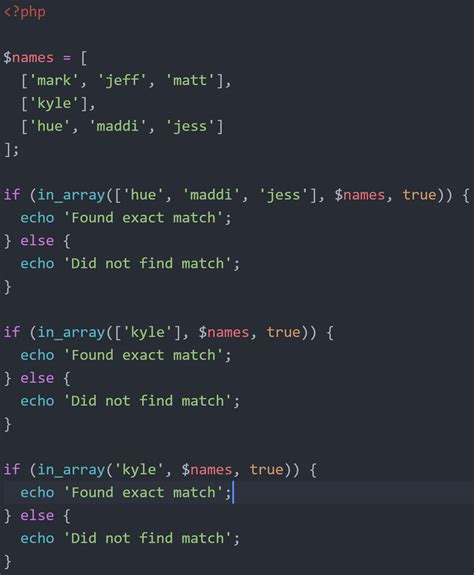 php in array|php find value in array.